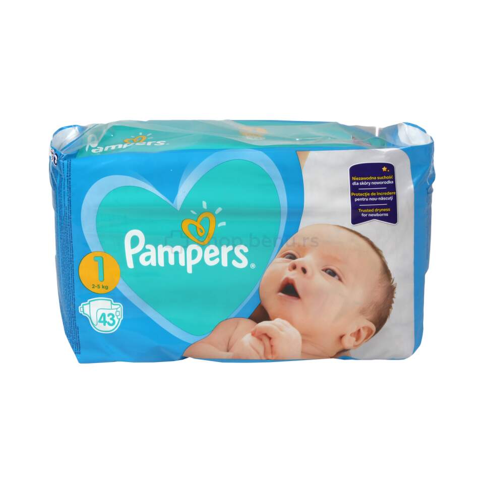 pampers 1 z paskiem