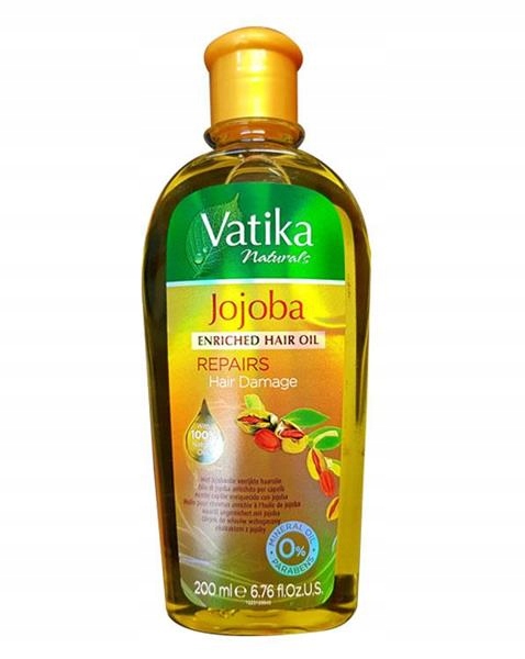 vatika regenerujący olejek z olejem jojoba do włosów zniszczonych