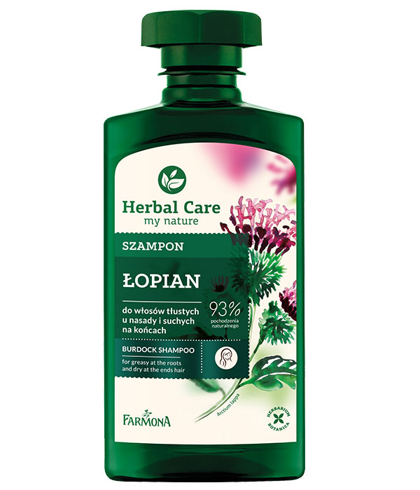 szampon herbal care lopian