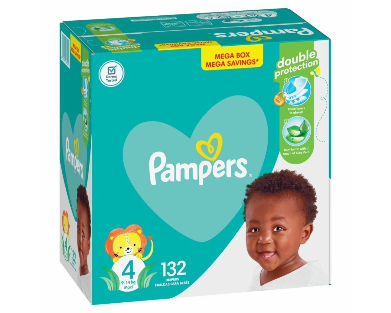 pampers mega box 4no