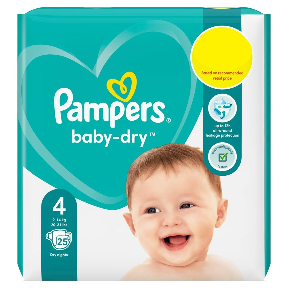 pampers nappies size 4