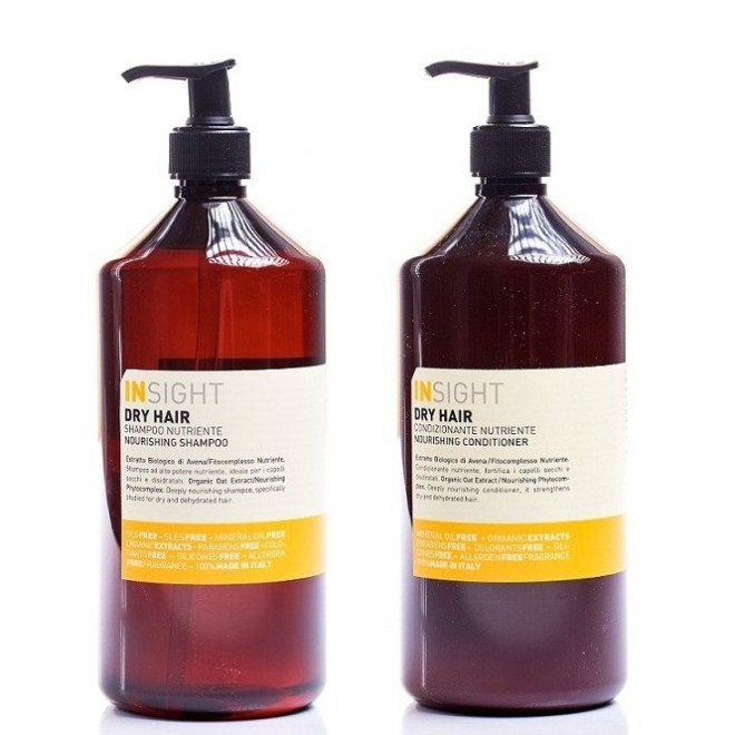 nourishing shampoo szampon odżywczy do włosów suchych insight 900ml sklep