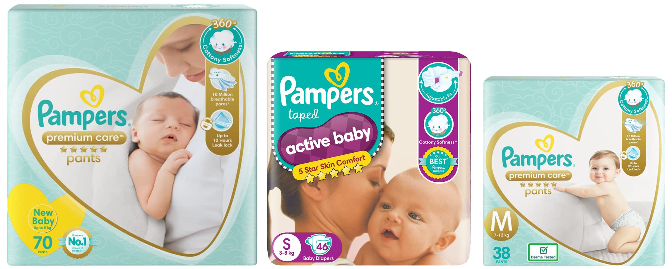 pampers active baby a premium care