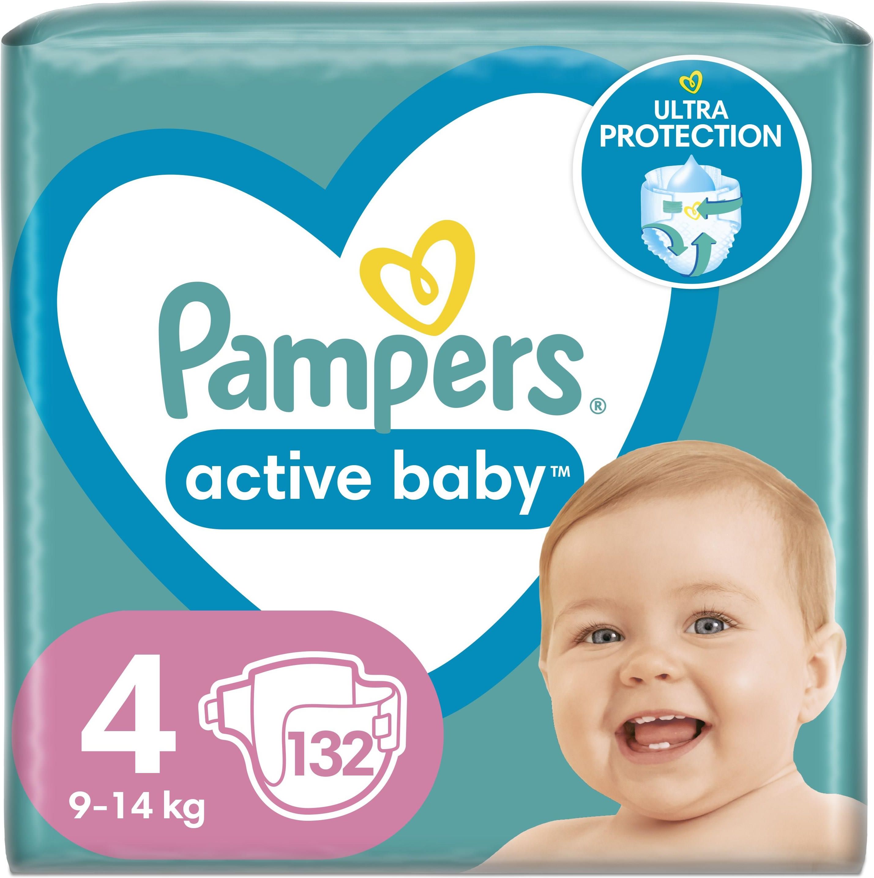 pampers active baby dry 4 132 ceneo