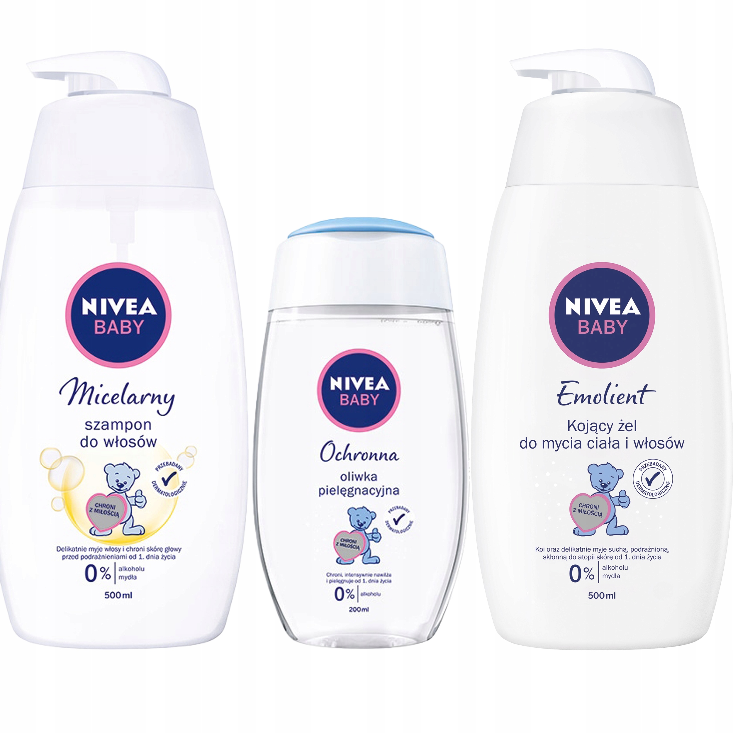 nivea baby szampon emolient