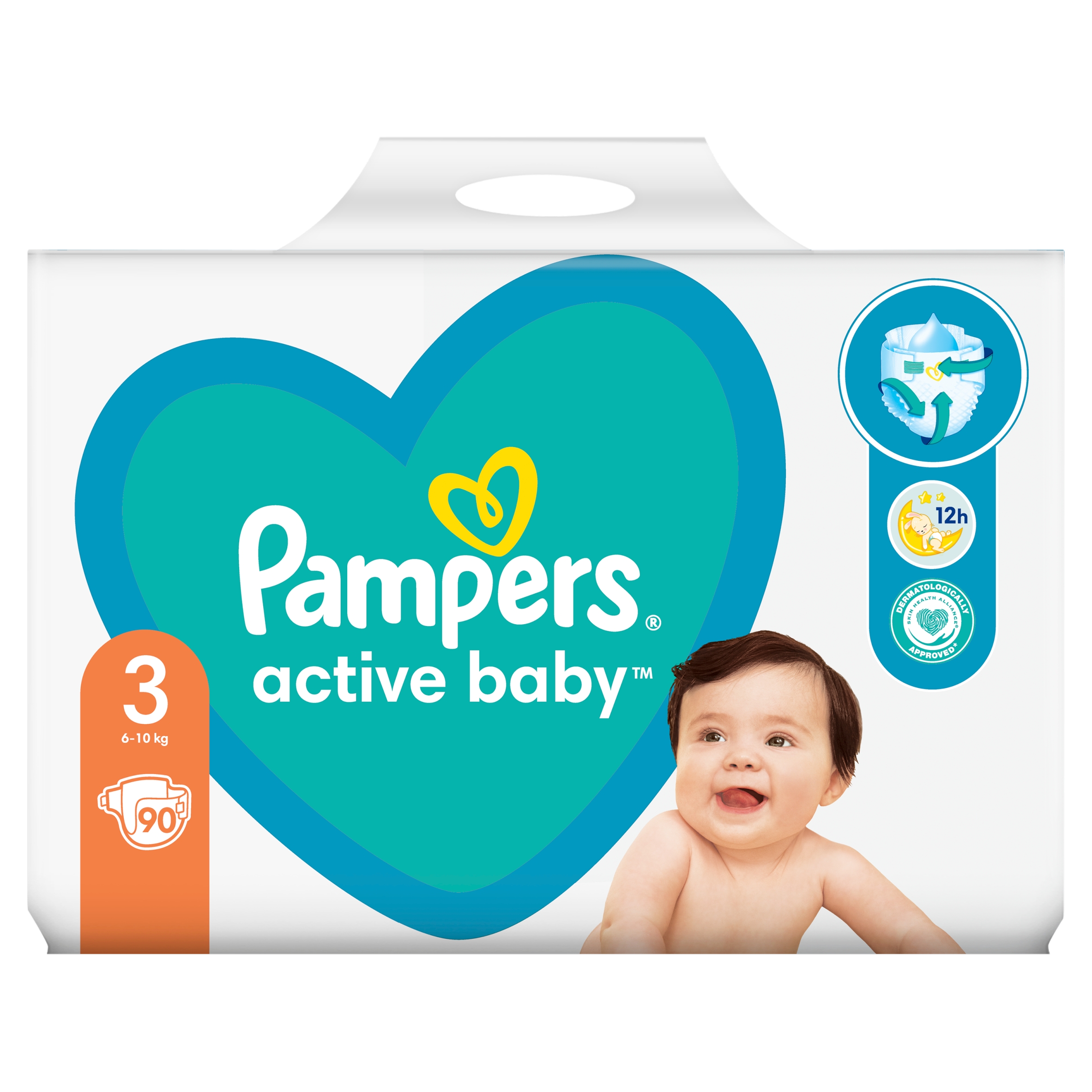 pampers active baby 3 100 szt