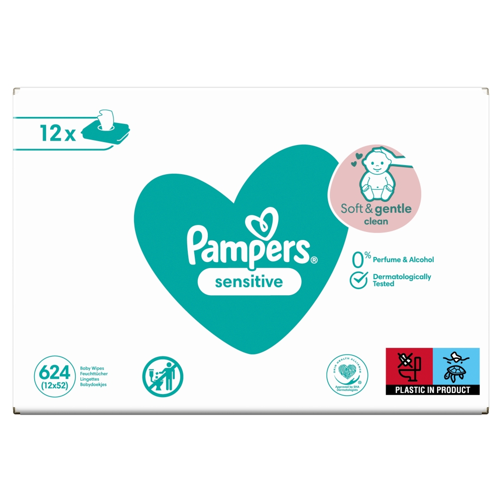 chusteczki pampers sensitive apteka gemini