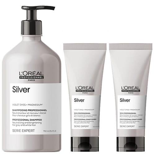 szampon loreal do włosów siwych
