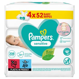 pampers sensitive cena