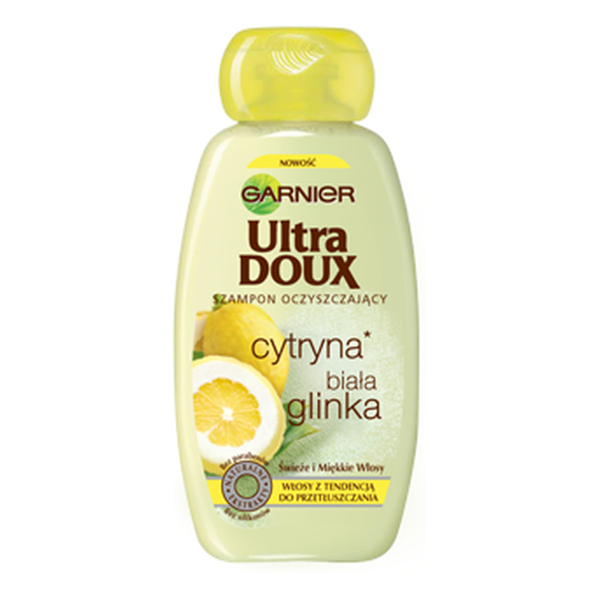 garnier ultra doux szampon oczyszczający biała glinka i cytryna opinie