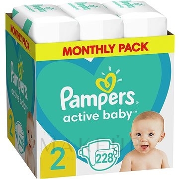 pampers new baby 2 mini 228 szt