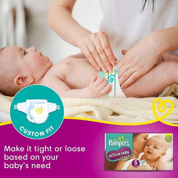 pampers active new baby