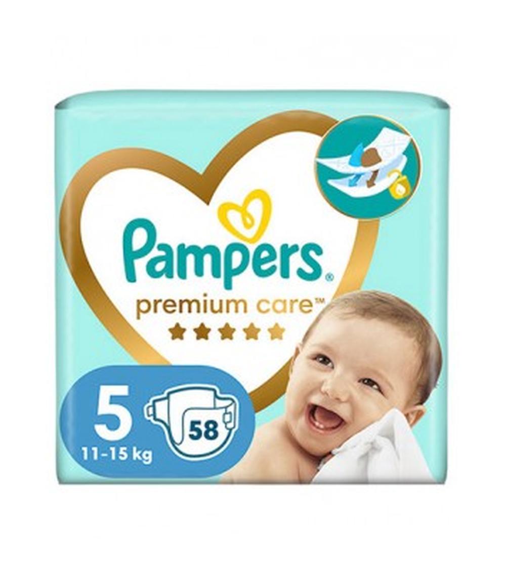 pampers premium care pieluchy rozmiar 5 junior 112