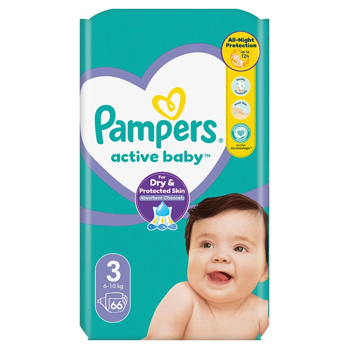 pampers active baby 3.pampers pl