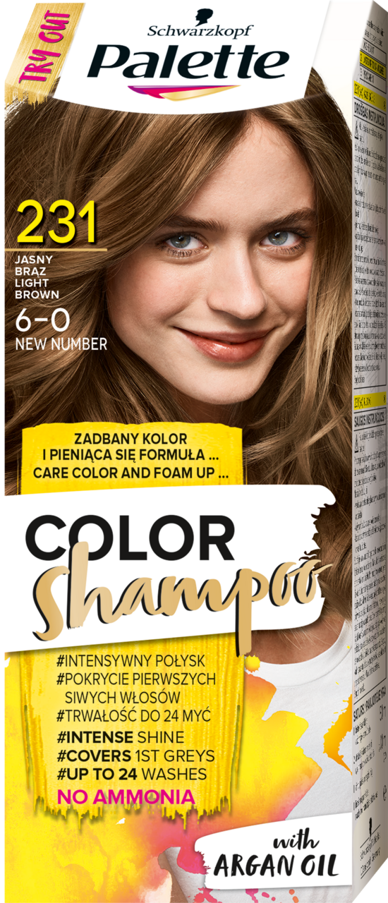 szampon palette ciemny blond rossman