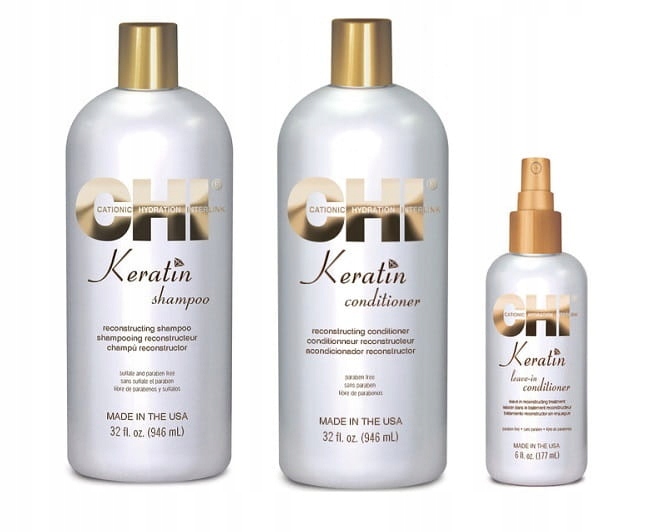 chi keratin szampon i odżywka