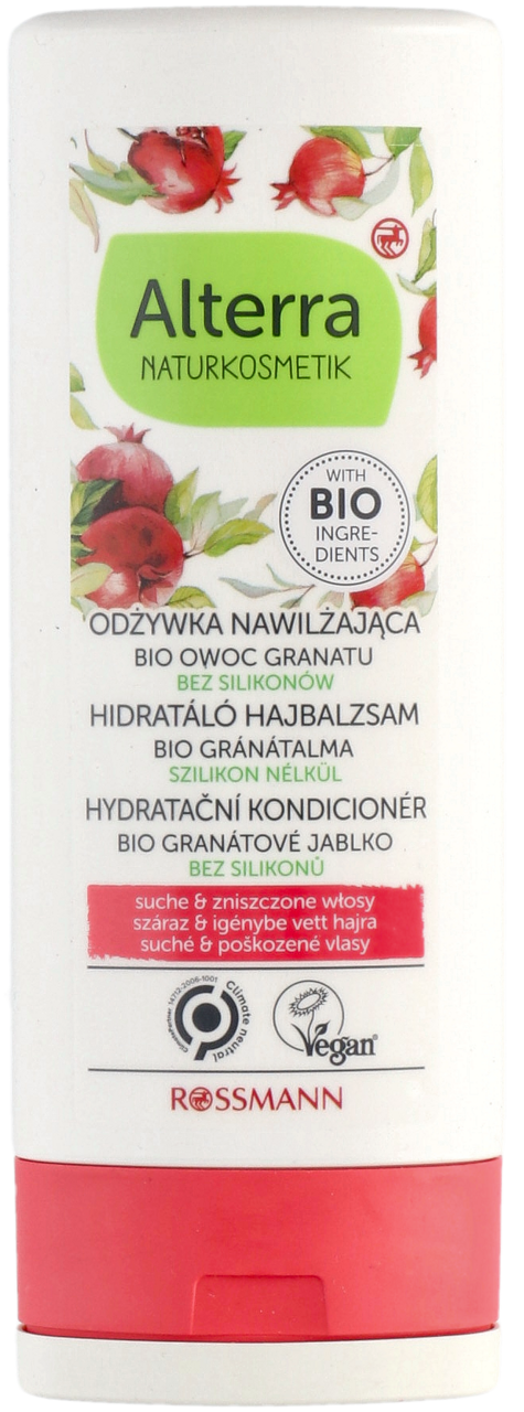 nawilżająca odżywka do włosów bio-owoc granatu &