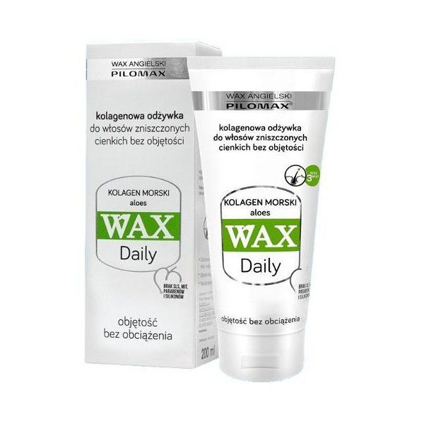wax pilomax daily odżywka kolagenowa do włosów zniszczonych