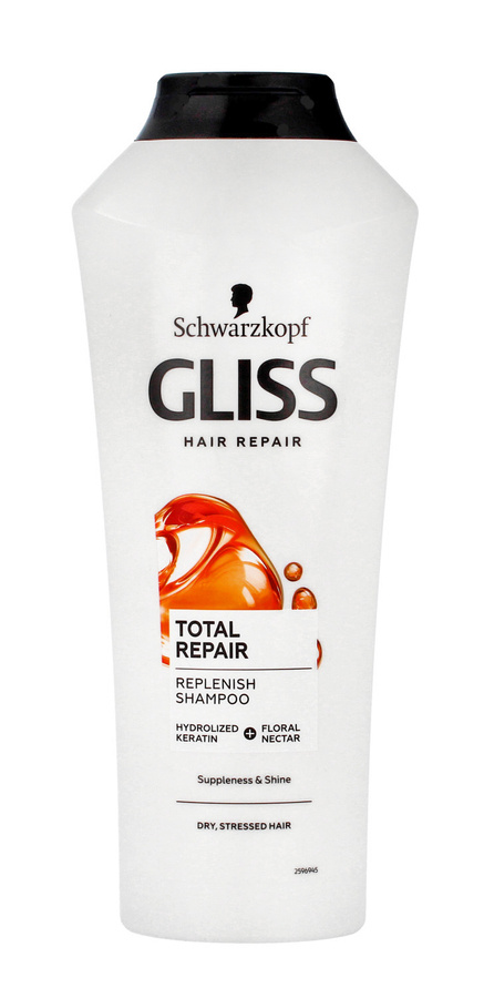 schwarzkopf gliss kur total hair repair szampon skład