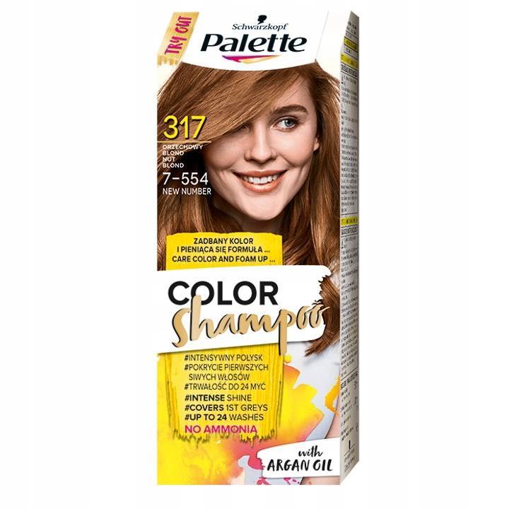 szampon palette kolory