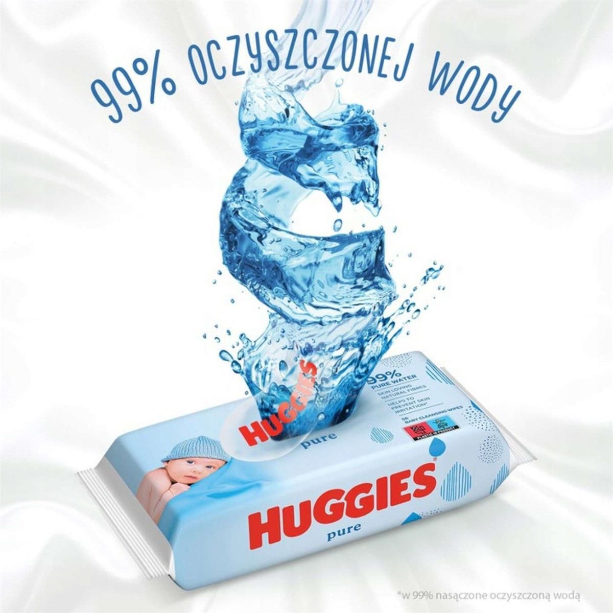 chusteczki wodme huggies