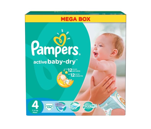 pampers activ baby dry 4 szt