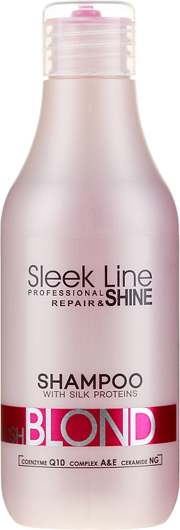 sleek line szampon blond rozowy