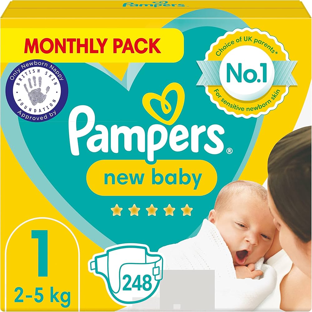 pampers monthly pack