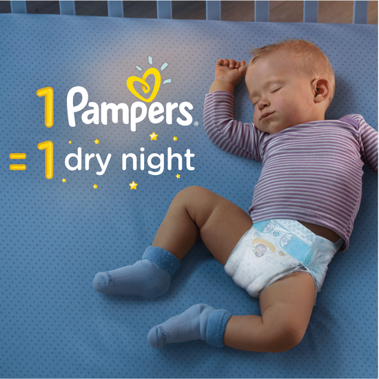 pampersy pampers zalozone na dziecko na lerzeniu