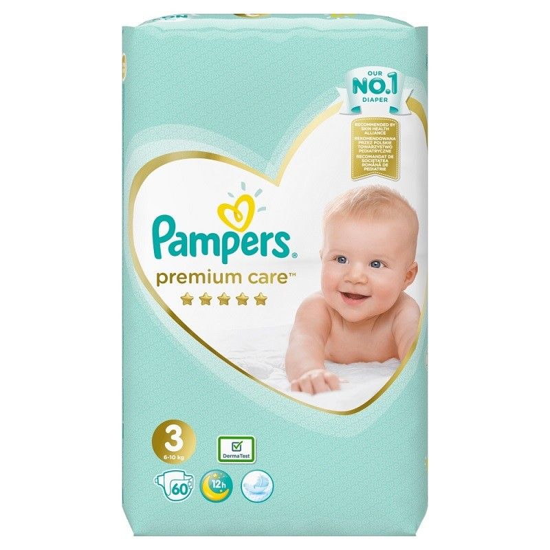 pampers premium care 3 60 szt super pharm