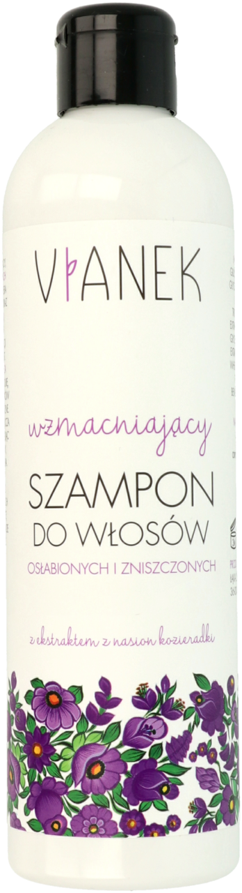 wzmacniający szampon do włosów osłabionych i zniszczonych 300 ml vianek