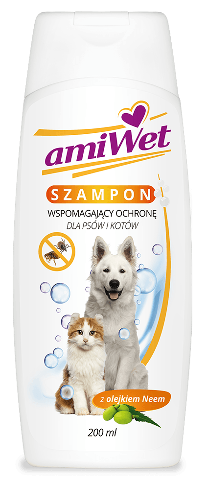 szampon dla psa białych od pcheł