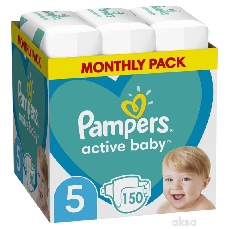 pampers active baby 5 cena