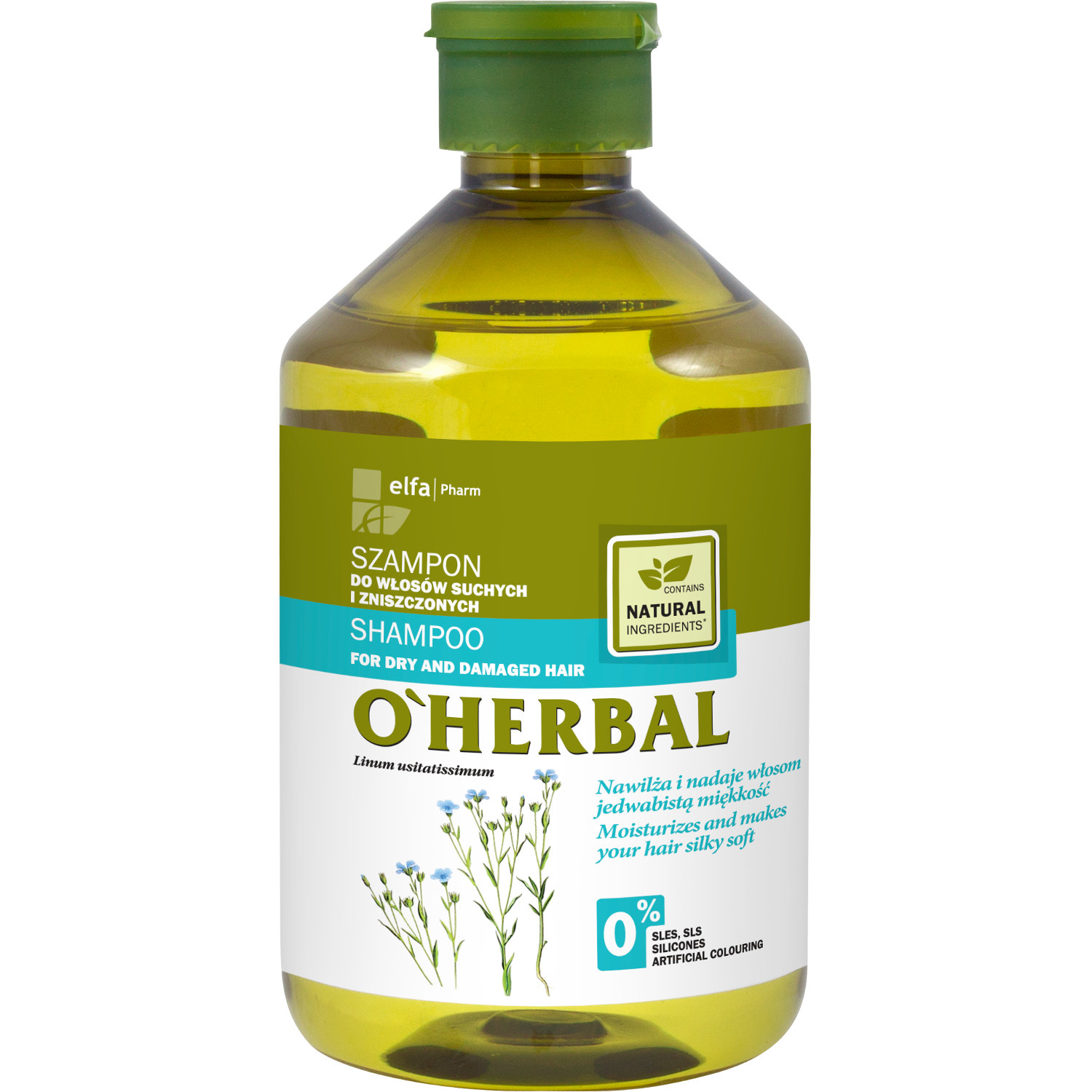 oherbal szampon suchych