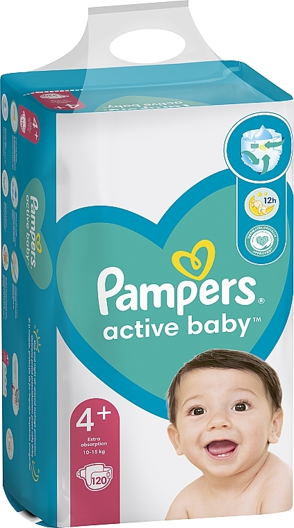 pampers activ baby 3 208 sztuk