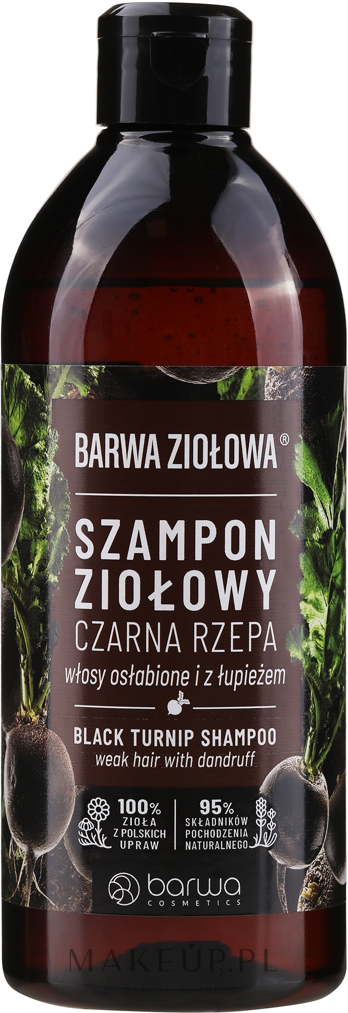 barwa ziołowa czarna rzepa szampon skład