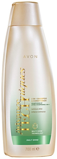 avon advance techniques daily shine szampon z odżywką 2