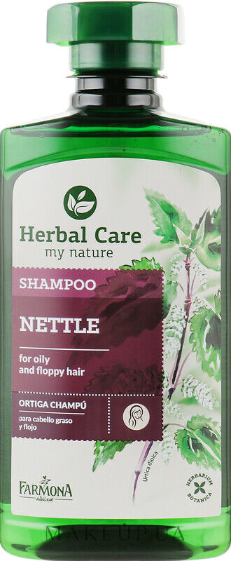 armona herbal care szampon z pokrzywą do włosów przetłuszczających się