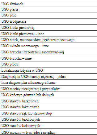 rozporządzenie pieluchomajtki lista chorób