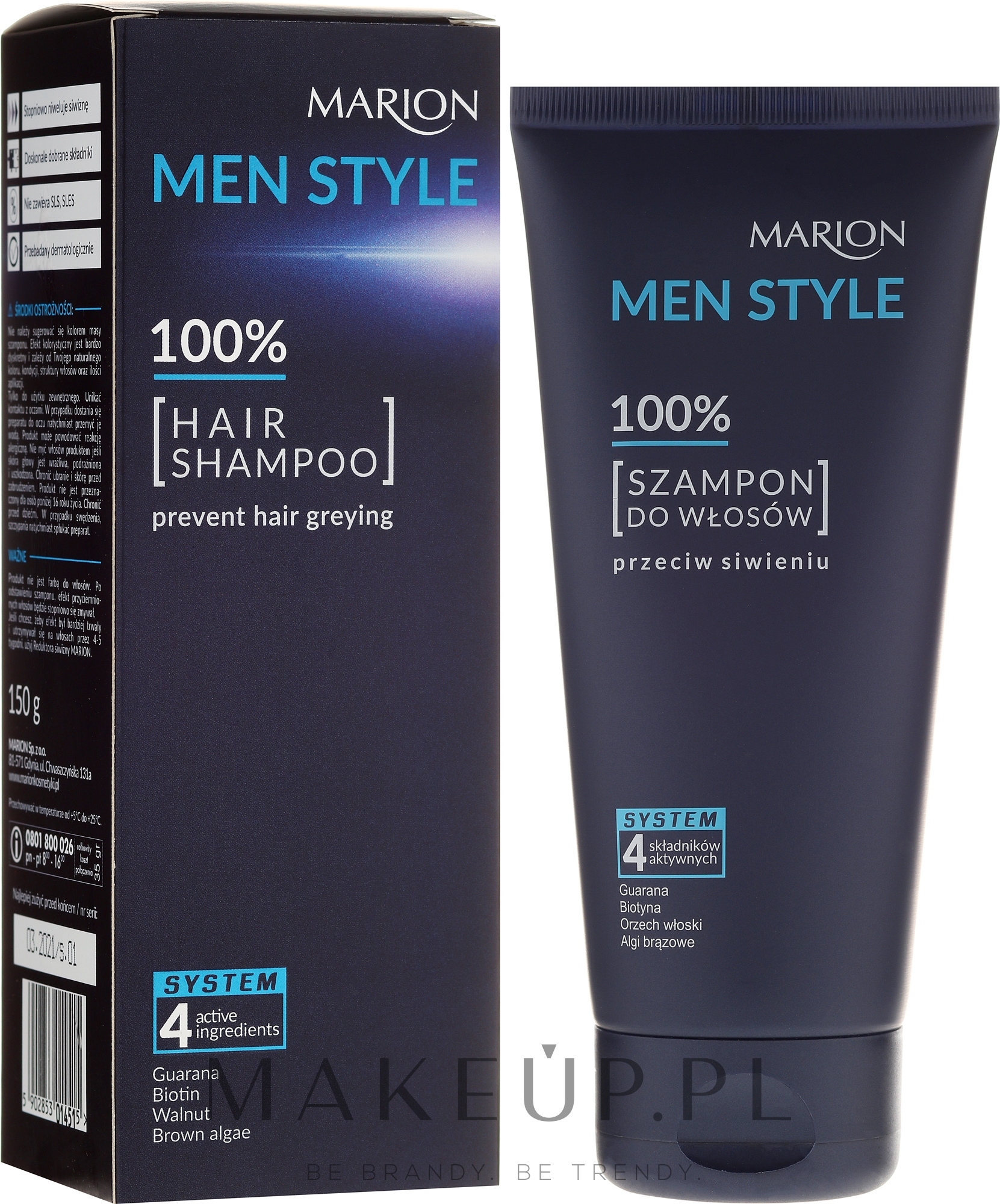 marion szampon do włosów przeciw siwieniu