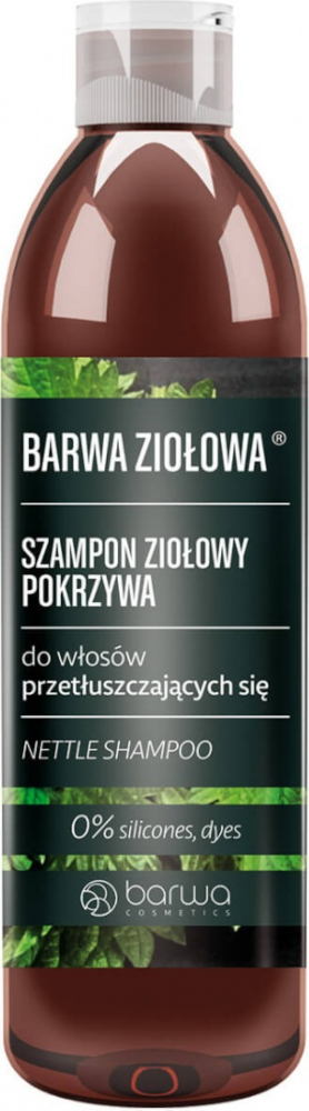 barwa ziołowa szampon pokrzywowy skład roduktu