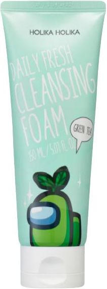 holika holika green tea oczyszczająca pianka do twarzy 150ml