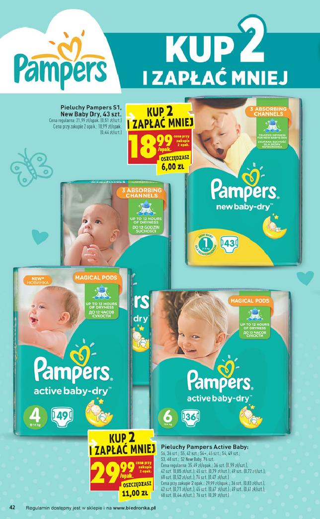 black friday 2018 pampers biedronka