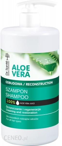 dr sante szampon aloesowy z keratyną i ceramidami roślinnymi