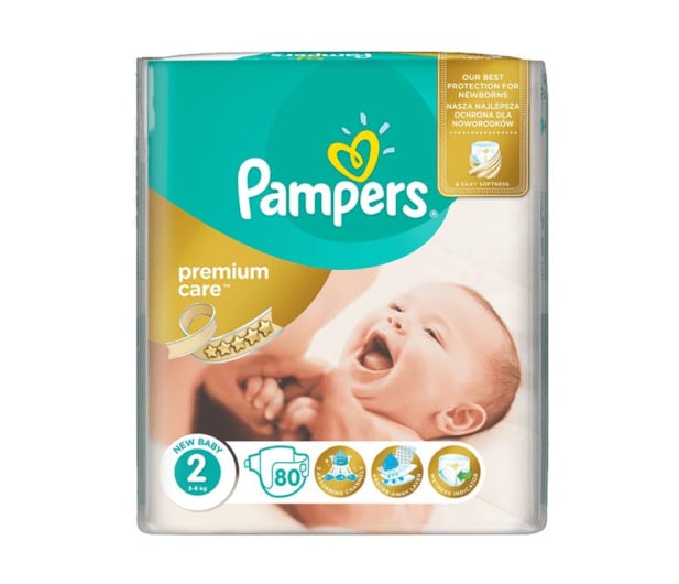 pampers premium care 2 80szt