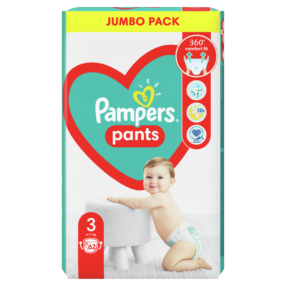 pampers etykieta