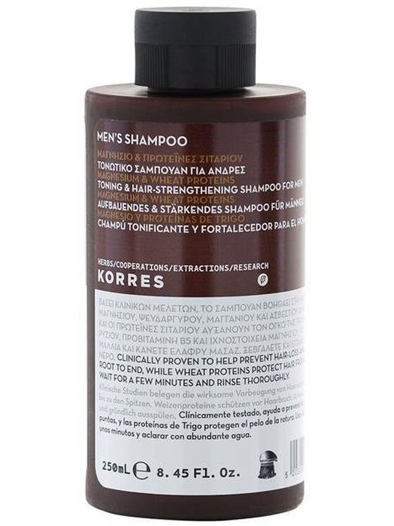 korres szampon dla mężczyzn