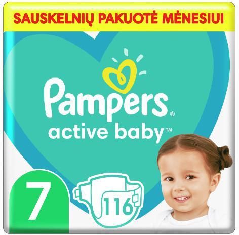 ceneo pampers 7