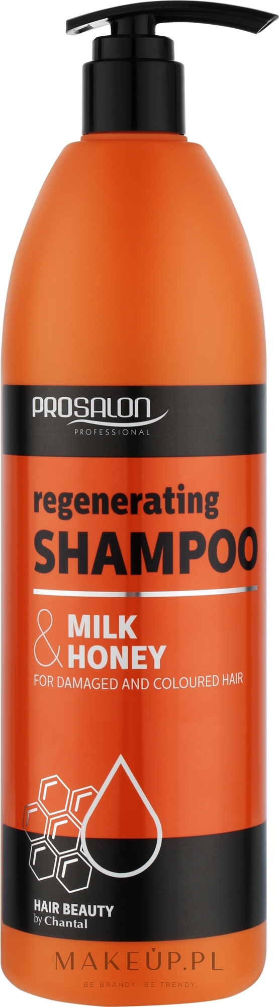 chantal prosalon szampon regenerujący z keratyną mleko i miód