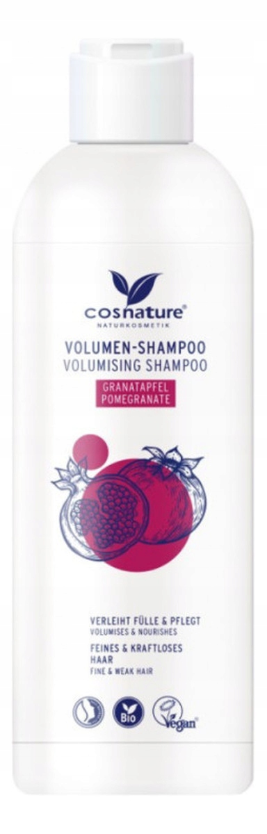 cosnature szampon do włosów nawilżający